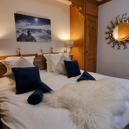 Arc 1950 Appartement De Standing Refuge Du Montagnard, Vue Incroyable Sur Le Montblanc, Skis Aux Pieds Acces Spa Et Piscine Les Arcs  Esterno foto