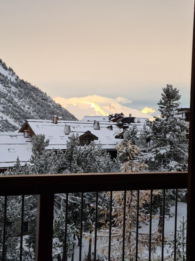 Arc 1950 Appartement De Standing Refuge Du Montagnard, Vue Incroyable Sur Le Montblanc, Skis Aux Pieds Acces Spa Et Piscine Les Arcs  Esterno foto