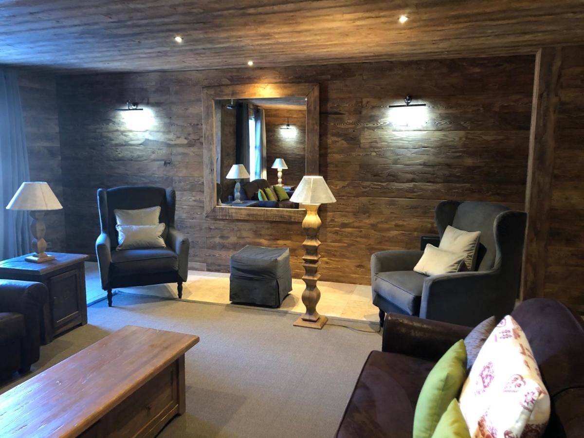 Arc 1950 Appartement De Standing Refuge Du Montagnard, Vue Incroyable Sur Le Montblanc, Skis Aux Pieds Acces Spa Et Piscine Les Arcs  Esterno foto