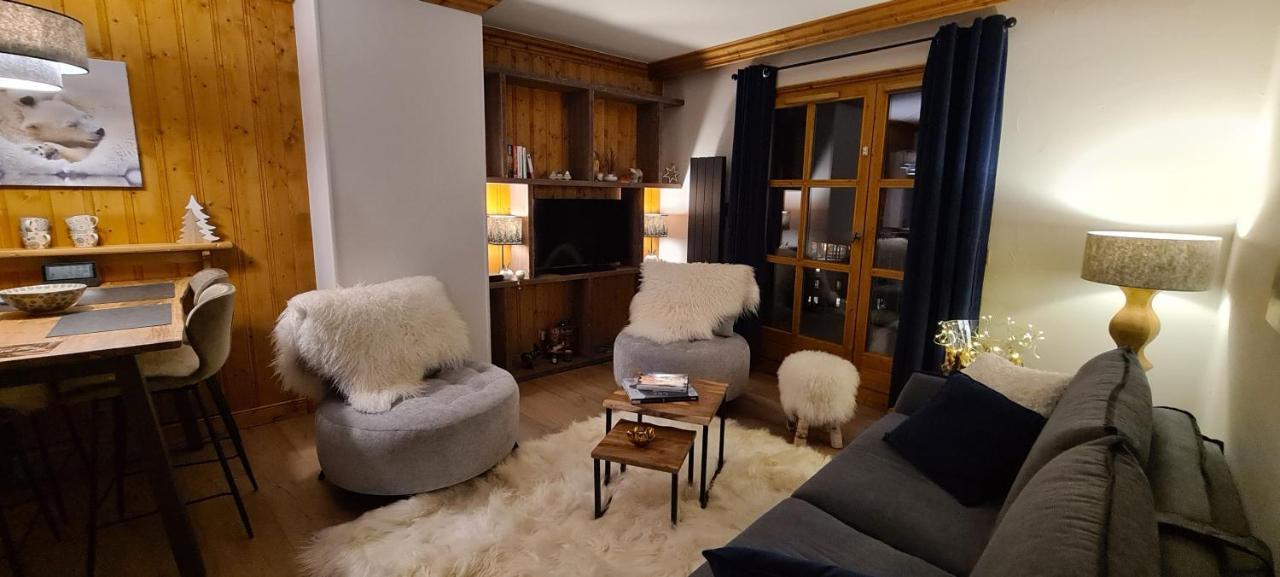 Arc 1950 Appartement De Standing Refuge Du Montagnard, Vue Incroyable Sur Le Montblanc, Skis Aux Pieds Acces Spa Et Piscine Les Arcs  Esterno foto