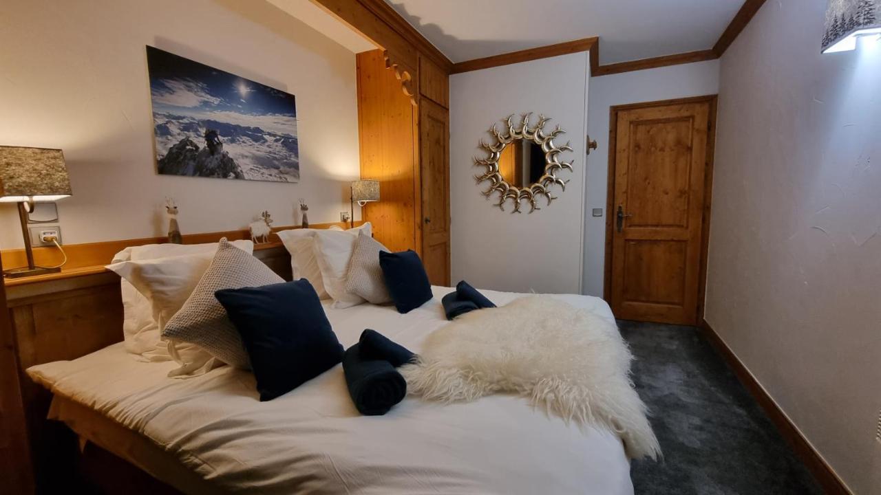Arc 1950 Appartement De Standing Refuge Du Montagnard, Vue Incroyable Sur Le Montblanc, Skis Aux Pieds Acces Spa Et Piscine Les Arcs  Esterno foto